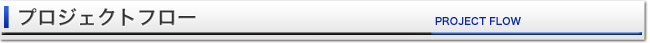 プロジェクトフロー