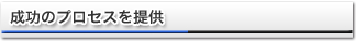 成功のプロセスを提供